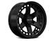 RTX Offroad Wheels Ozark Satin Black 6-Lug Wheel; 18x9; 0mm Offset (99-06 Sierra 1500)