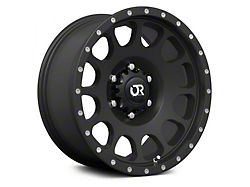 RTX Offroad Wheels Baja Satin Black with Milled Rivets 6-Lug Wheel; 17x9; 0mm Offset (23-25 Canyon)