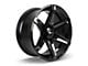 RTX Offroad Wheels Beast Gloss Black 6-Lug Wheel; 20x9.5; 10mm Offset (21-25 F-150)