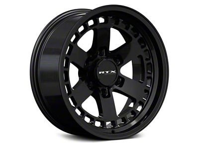 RTX Offroad Wheels Ozark Satin Black 6-Lug Wheel; 18x9; 0mm Offset (21-24 F-150)