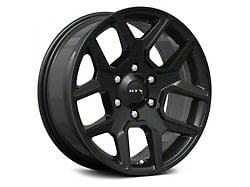 RTX Offroad Wheels Dallas Satin Black 6-Lug Wheel; 18x8; 18mm Offset (19-25 RAM 1500)