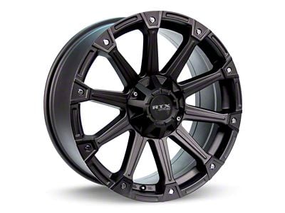 RTX Offroad Wheels Dune Matte Black 6-Lug Wheel; 20x9; 25mm Offset (19-24 RAM 1500)