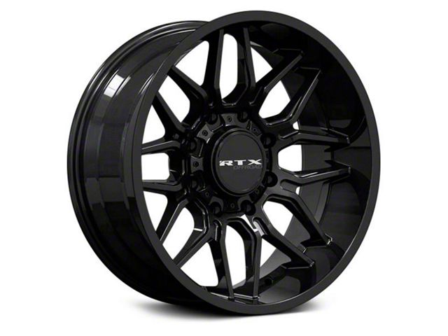 RTX Offroad Wheels Claw Gloss Black 6-Lug Wheel; 18x9; -12mm Offset (19-24 Sierra 1500)