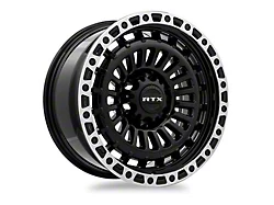 RTX Offroad Wheels Moab Gloss Black Machined 6-Lug Wheel; 18x9; 0mm Offset (19-25 Sierra 1500)