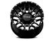 RTX Offroad Wheels Claw Gloss Black Milled with Rivets 6-Lug Wheel; 20x9; 0mm Offset (19-24 Silverado 1500)