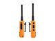 Rugged Radios GMR2 GMRS and FRS Two Way Handheld Radio; Safety Orange