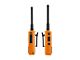 Rugged Radios GMR2 GMRS and FRS Two Way Handheld Radios; Safety Orange