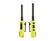 Rugged Radios GMR2 GMRS and FRS Two Way Handheld Radios; High Visibility Safety Yellow