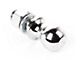 Rugged Ridge 1-7/8-Inch Trailer Hitch Ball; Chrome