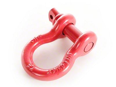 Rugged Ridge 3/4-Inch 9,500 lb. D-Ring Shackle; Red