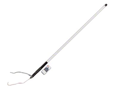 Rugged Ridge RGB Lighted Whip with Controller; 39-Inch (Universal; Some Adaptation May Be Required)