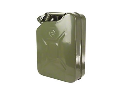 Rugged Ridge 20L Jerry Can; Green (Universal; Some Adaptation May Be Required)