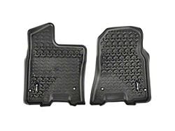 Rugged Ridge All-Terrain Front Floor Liners; Black (19-24 RAM 3500)