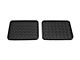 Rugged Ridge All-Terrain Rear Floor Liners; Black (02-18 RAM 1500 Quad Cab, Crew Cab, Mega Cab)