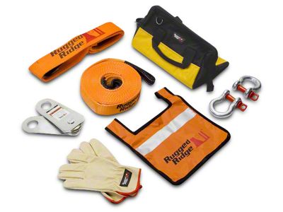 Rugged Ridge XHD Recovery Gear Kit; 20,000 lb.