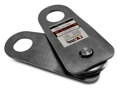 Rugged Ridge Snatch Block Pulley; 20,000 lb.