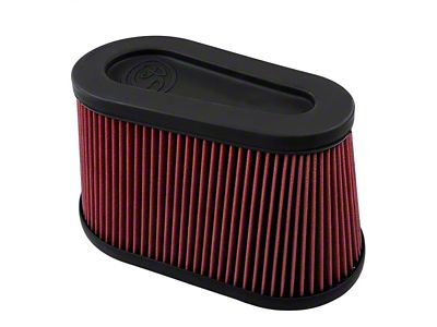 S&B Replacement Oiled Cleanable Cotton Filter (20-25 6.6L Duramax Sierra 3500 HD)