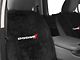 Seat Protector with Dodge Logo; Black (94-24 RAM 1500)