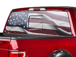 SEC10 Perforated Flag Rear Window Decal (15-25 Colorado)