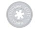 SEC10 Emotional Support Vehicle Decal; Silver (Universal; Some Adaptation May Be Required)