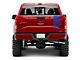SEC10 Vertical Tailgate Distressed Flag Decal; Blue (97-24 F-150)