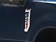 SEC10 Fender Badge Decals; Real Flag (17-22 F-250 Super Duty)