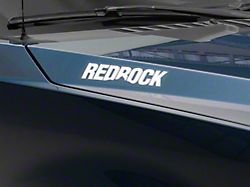 SEC10 RedRock Hood Decal; White (Universal; Some Adaptation May Be Required)