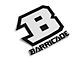 SEC10 Barricade B-Block Decal; Black (Universal; Some Adaptation May Be Required)