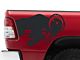 SEC10 Running Ram Head Decal; Gloss Black (94-25 RAM 1500)