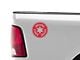 SEC10 Emotional Support Vehicle Decal; Red (Universal; Some Adaptation May Be Required)