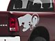 SEC10 Running Ram Head Decal; Silver (94-24 RAM 2500)