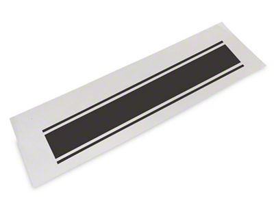 SEC10 Rear Vertical Stripe; Matte Black (94-24 RAM 3500)