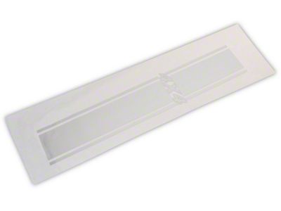 SEC10 Rear Vertical Stripe with 4x4 Logo; Silver (03-24 RAM 3500)