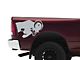 SEC10 Running Ram Head Decal; Silver (94-24 RAM 3500)