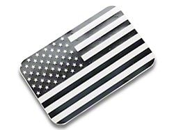 SEC10 Center Flag Decal; Gloss Black (19-25 Ranger)