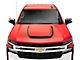 SEC10 Hood Decal; Gloss Black (19-24 Silverado 1500)