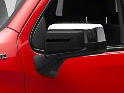 SEC10 Side Mirror Hash Stripes; Gloss Black (Universal; Some Adaptation May Be Required)