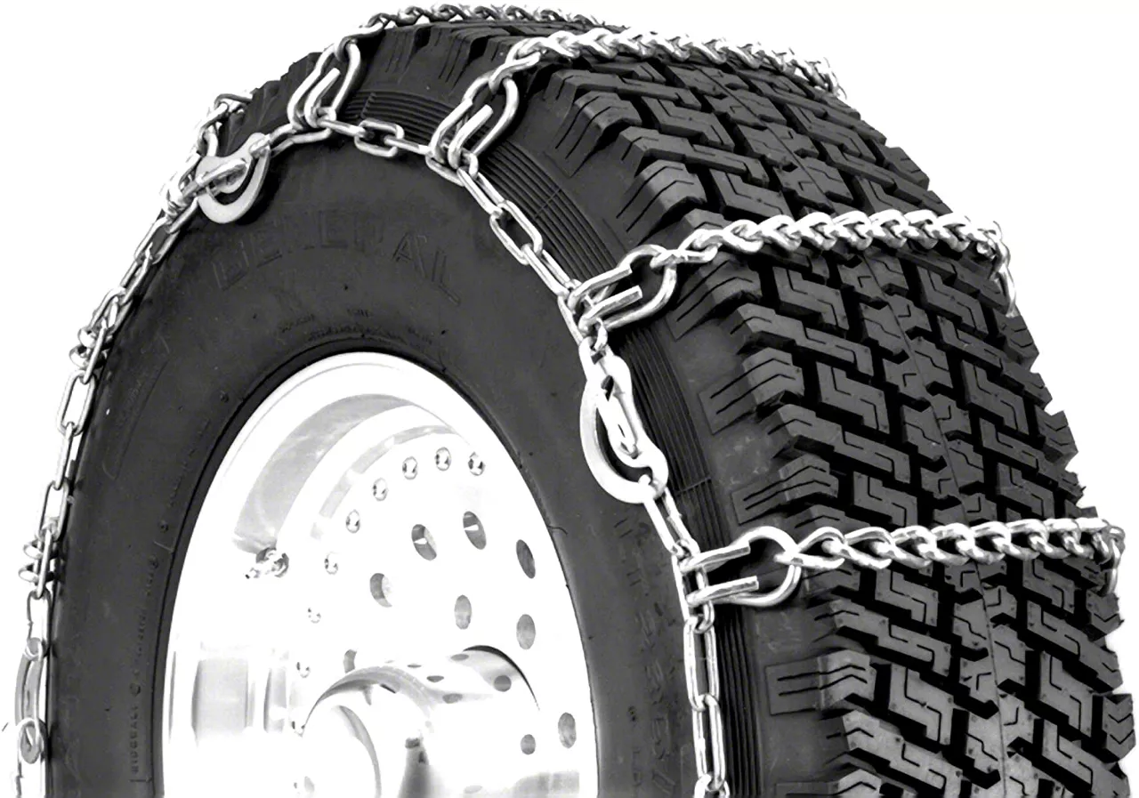 Security Chain F250 Super Duty Quik Grip Twist Link CAM Tire Chains