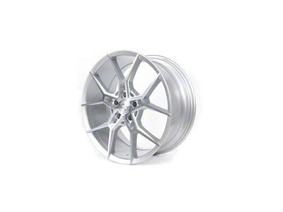 Select Precision Alloys Alpine Gloss Silver Brushed 5-Lug Wheel; 20x9; 20mm Offset (87-90 Dakota)