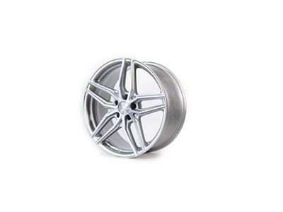 Select Precision Alloys Shadow Gloss Silver Brushed 5-Lug Wheel; 20x9; 38mm Offset (87-90 Dakota)