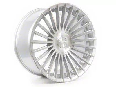 Select Precision Alloys Bristol Gloss Silver Machined 6-Lug Wheel; 24x10; 19mm Offset (19-25 RAM 1500)