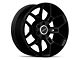 Carroll Shelby Wheels CS45 Gloss Black 6-Lug Wheel; 22x9.5; 12mm Offset (04-08 F-150)