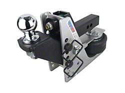 Shocker Hitch 10K Air 2-Inch Receiver Hitch and Raised Ball Mount with 2-5/16-Inch Ball; 10,000 lb. (Universal; Some Adaptation May Be Required)