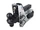 Shocker Hitch 10K Air 2-Inch Receiver Hitch and Silver Combo Ball Mount; 10,000 lb. (Universal; Some Adaptation May Be Required)