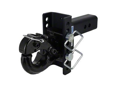 Shocker Hitch XR 16K Adjustable Pintle Hook for 2.50-Inch Receiver Hitch; 1-Inch Rise to 7-Inch Drop (Universal; Some Adaptation May Be Required)