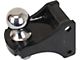 Shocker Hitch Air 2-Inch Receiver Hitch Ball Mount with 2-Inch Ball; 1/2 to 4-1/2-Inch Drop (Universal; Some Adaptation May Be Required)