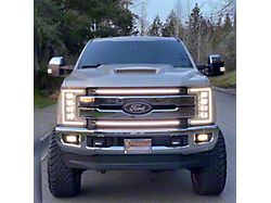 Sick Diesel Ghost LED Grille Lights (17-19 F-350 Super Duty Lariat, King Ranch, XL, XLT)