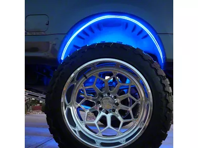 Sick Diesel RGB/W Fender Well Lights; Dual Row (Universal; Some Adaptation May Be Required)