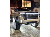 Sick Diesel LED Grille Light Power Bar; Silver Frame (20-25 Sierra 2500 HD Denali)