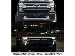 Sick Diesel LED Grille Light Power Bar with Plug and Play Harness; Black Frame (20-24 Silverado 2500 HD High Country, LTZ)